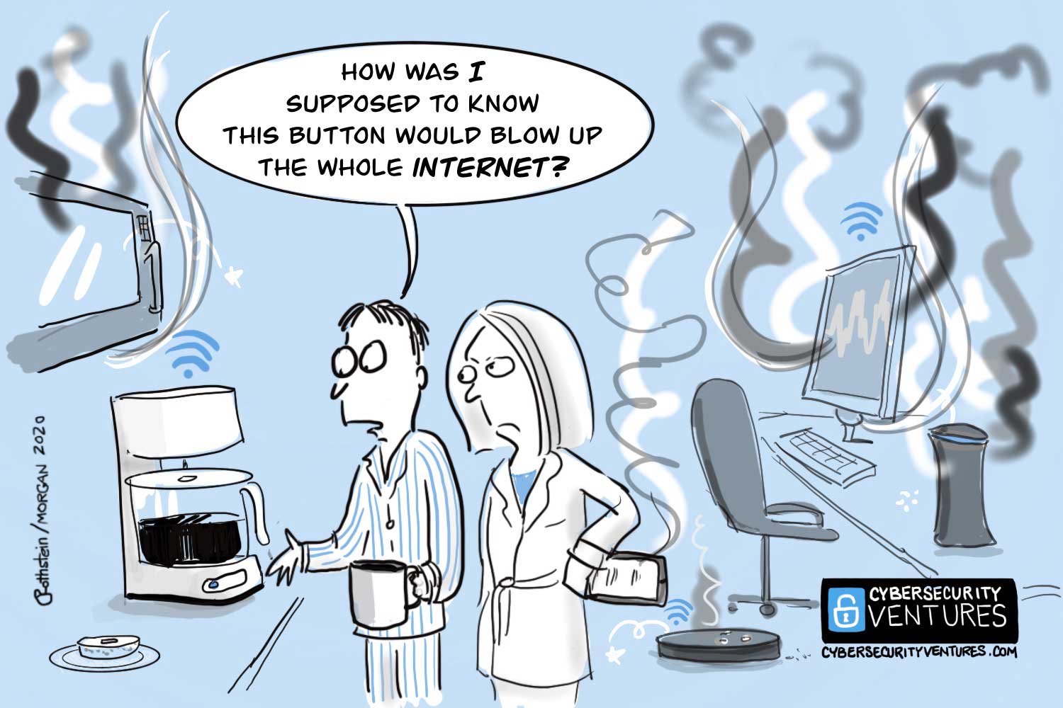 When coffee makers are demanding a ransom, you know IoT is screwed